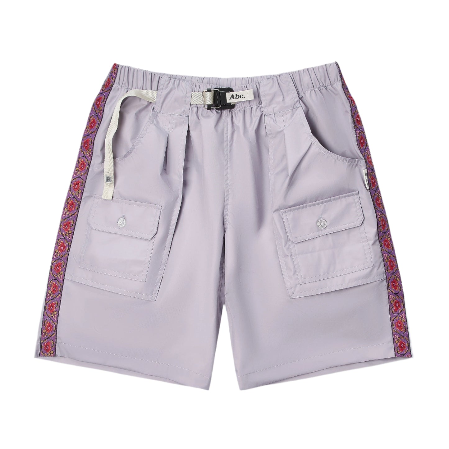 Advisory Board Crystals Waterproof Nylon Taffeta Spring Shorts Violet