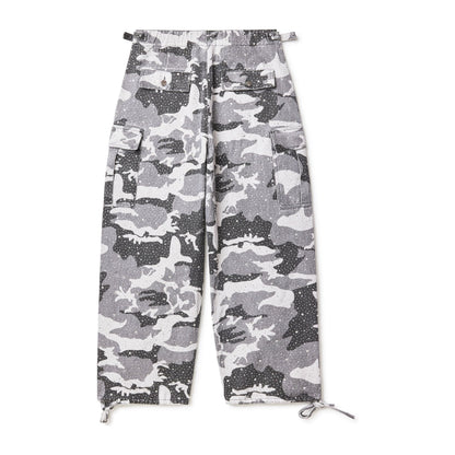 Vale Forever Crystal Cargo Pants Winter Camo