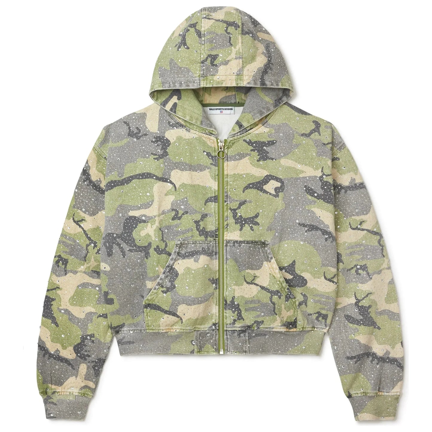 Vale Forever Crystal Work Jacket Camo