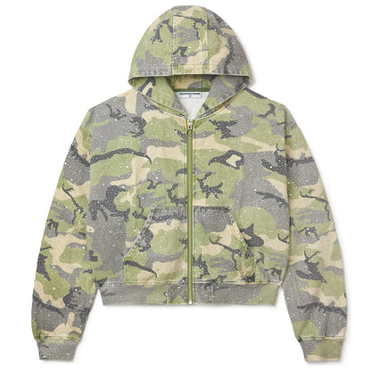 Vale Forever Crystal Work Jacket Camo