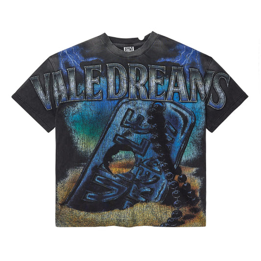 Vale Forever Dog Tag Big Tee Black