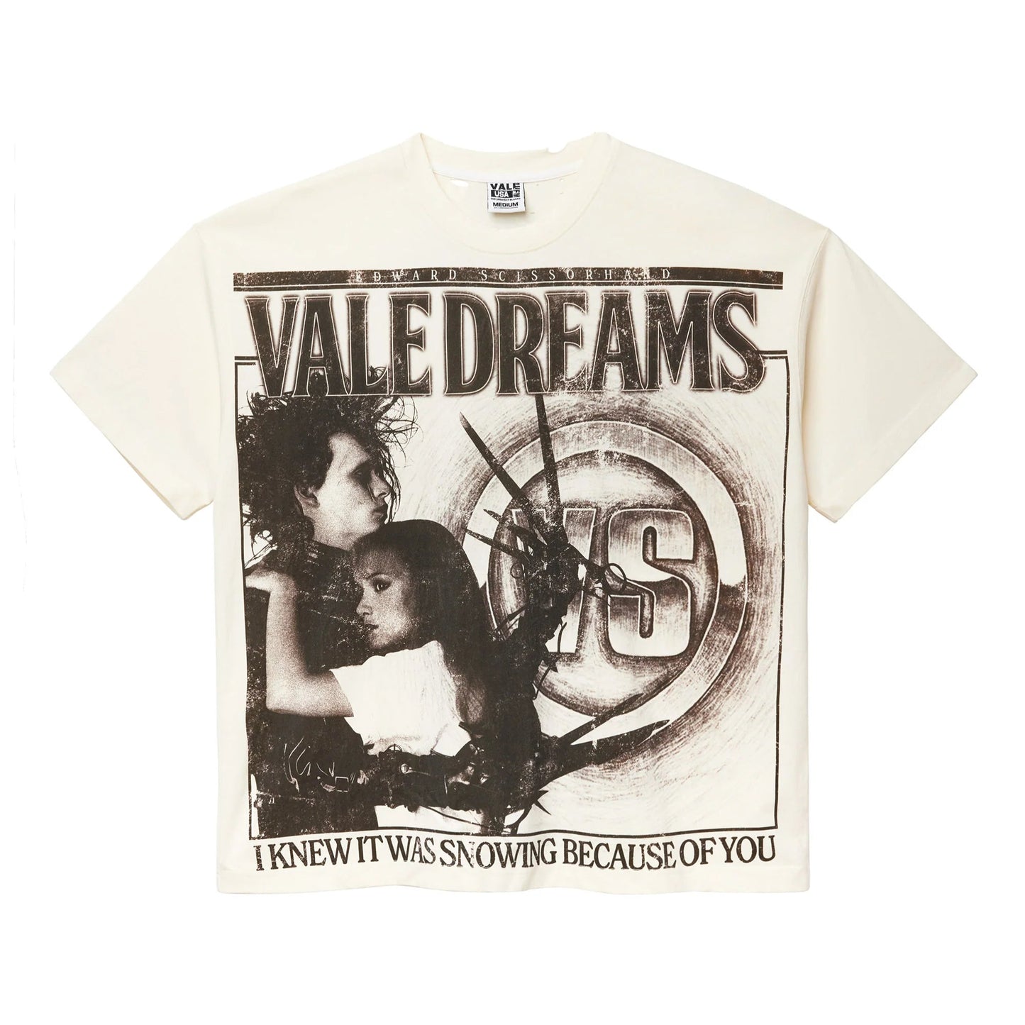 Vale Forever Scissorhands Tee Daffodile