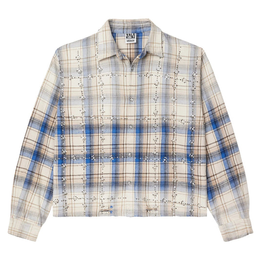 Vale Forever Skyfall Flannel Cream/Blue