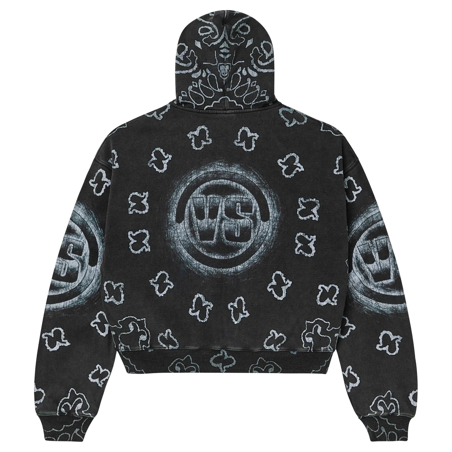 Vale Forever Flag Zip-Up Hoodie Black