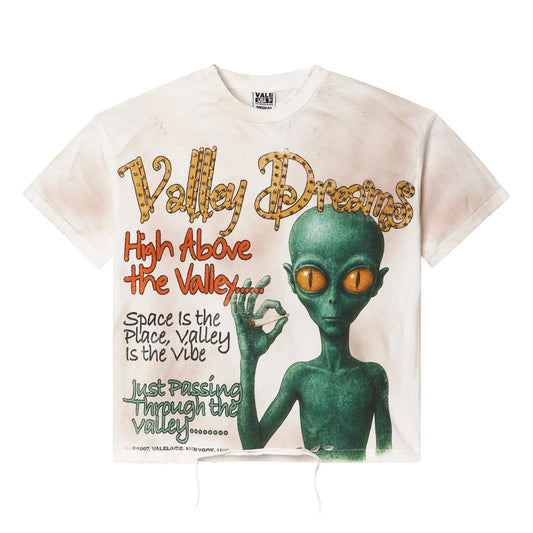 Vale Forever Area 14 Bling Tee Vintage White