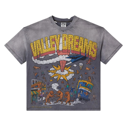 Vale Forever Chaos Bling Tee Grey