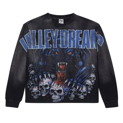 Vale Forever Big Panther Thermal L/S T-Shirt Black