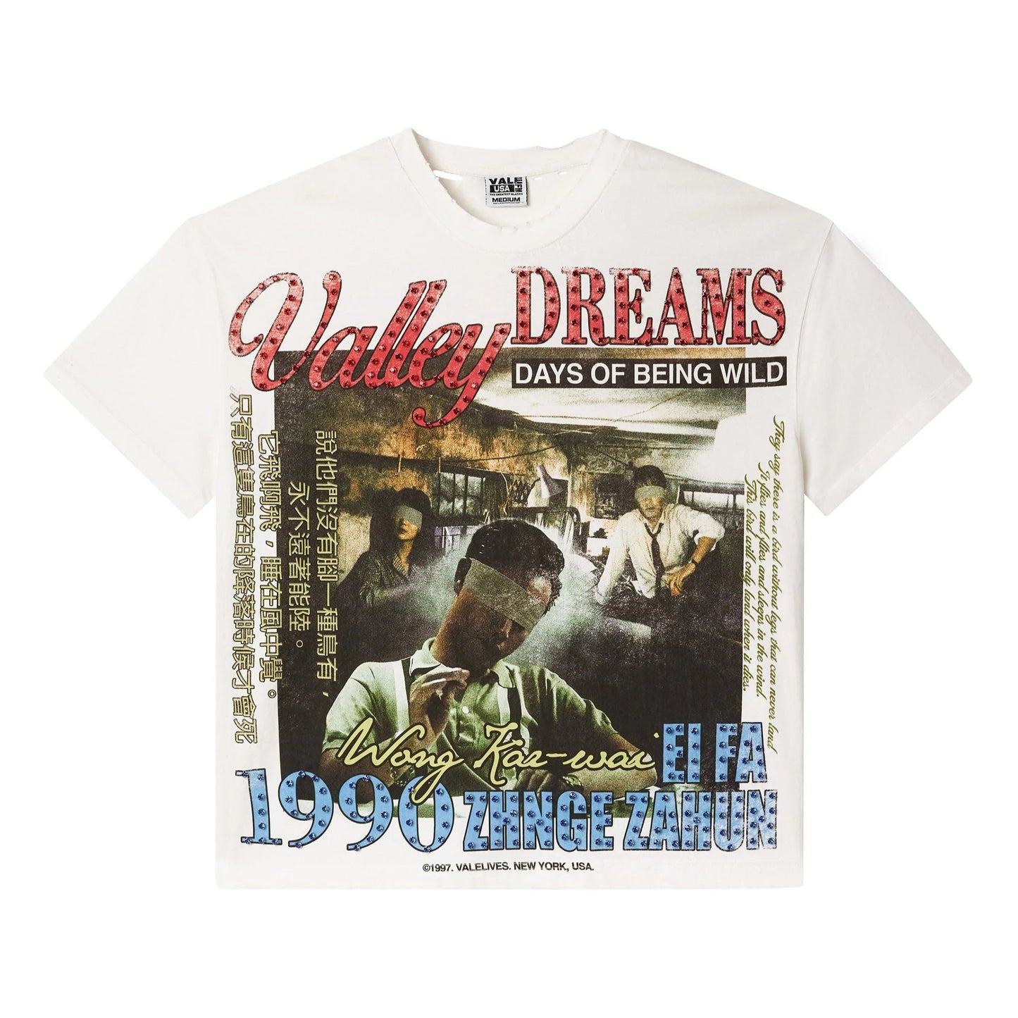 Vale Forever Money Bling Tee White