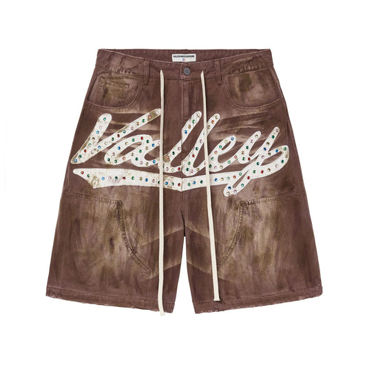 Vale Forever M&M Jorts Dirty Brown