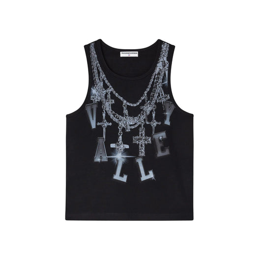 Vale Forever Chain Tank Black