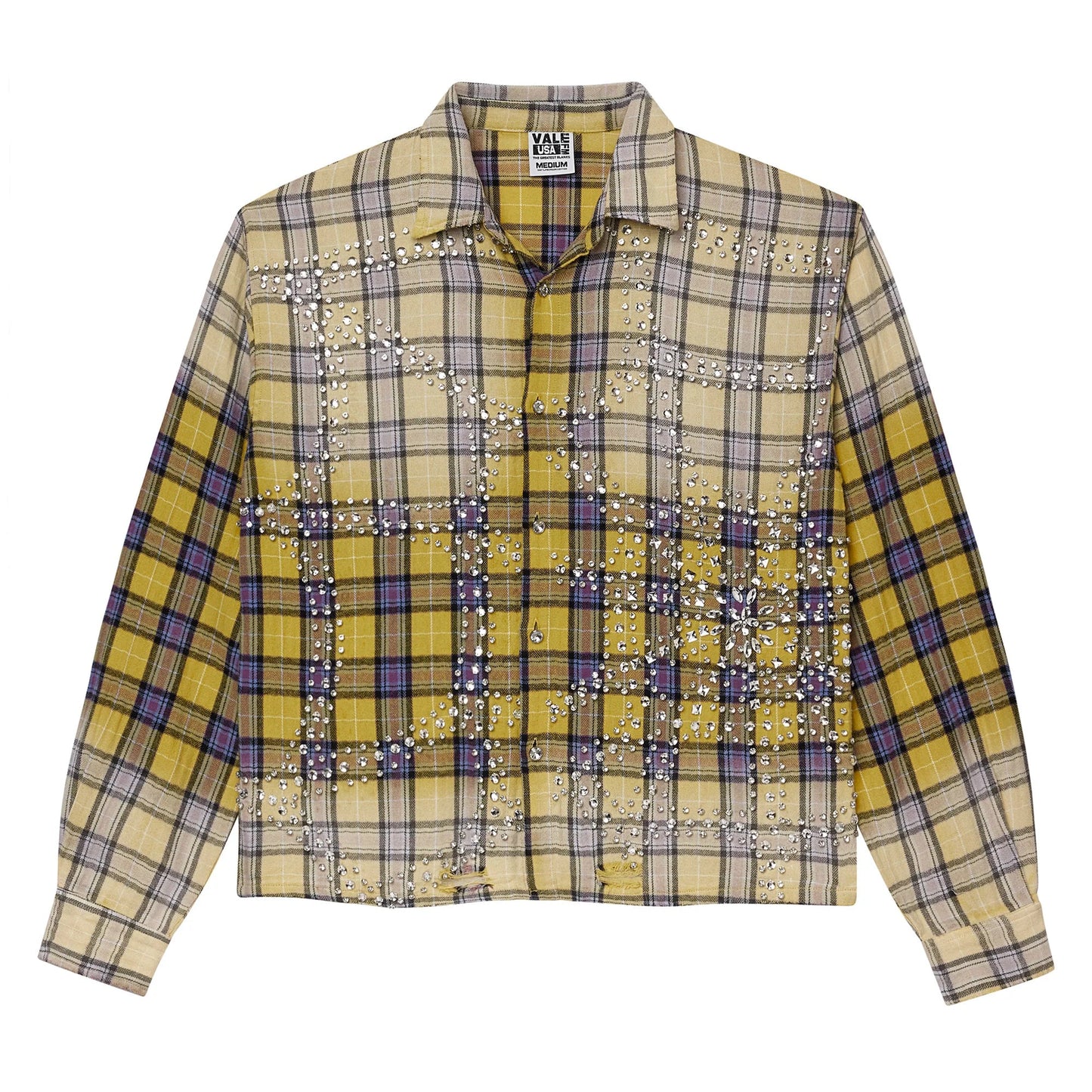 Vale Forever Lemonhead Flannel Yellow/Blue