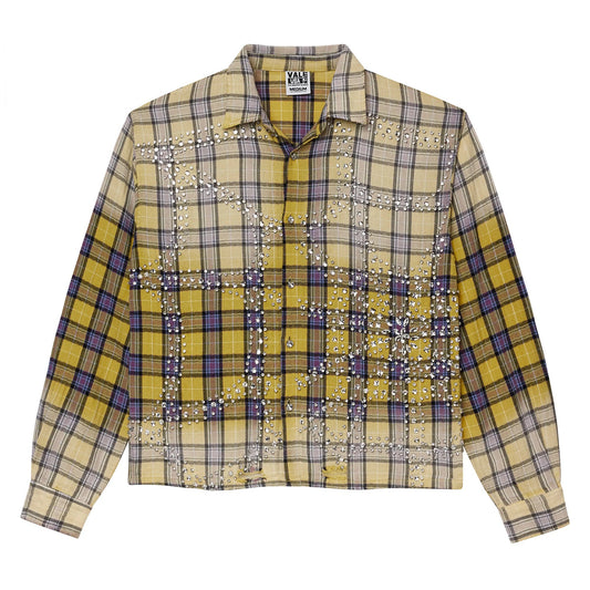 Vale Forever Lemonhead Flannel Yellow/Blue