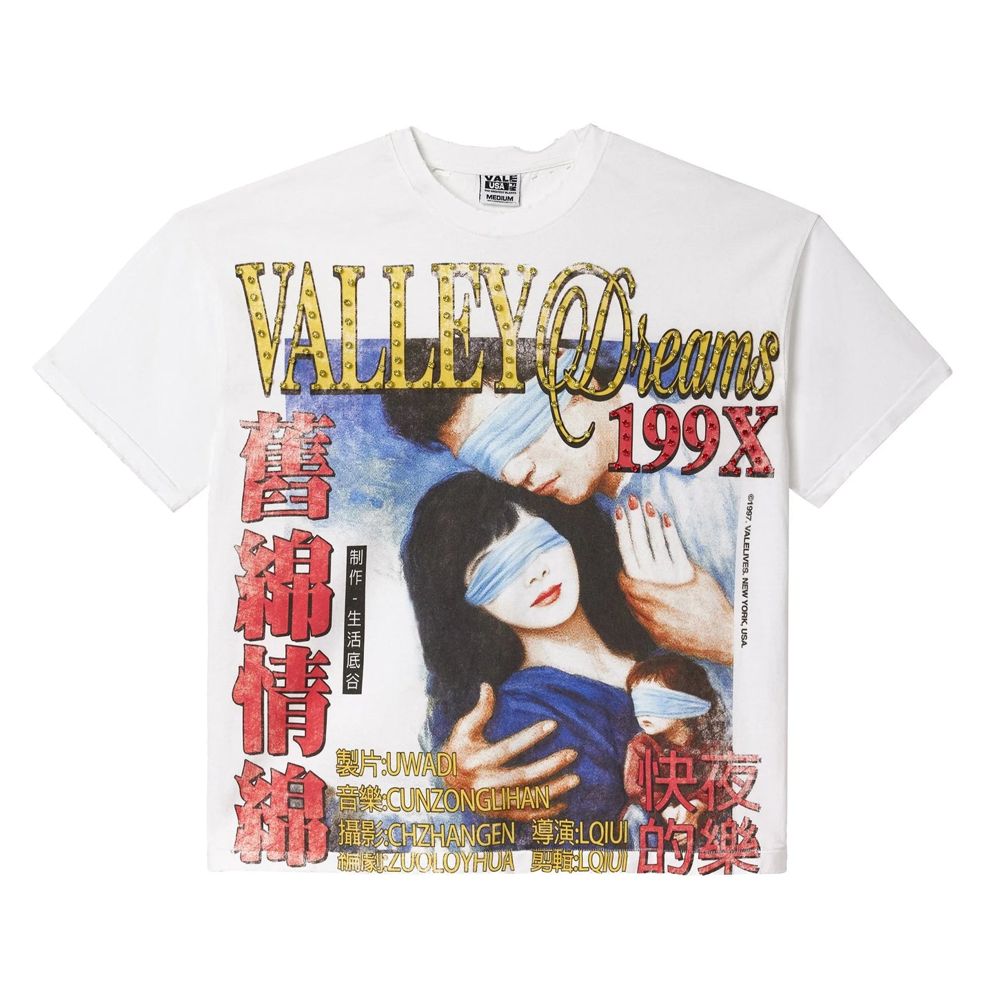 Vale Forever Bling Love Tee White