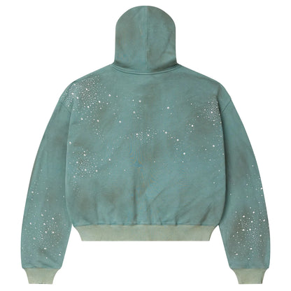 Vale Forever Bank Zip-Up Dark Mint