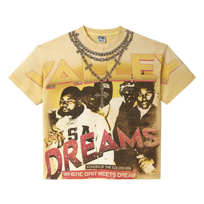 Vale Forever Chambers Bling Tee Yellow