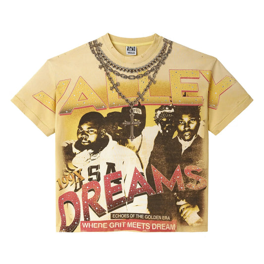 Vale Forever Chambers Bling Tee Yellow