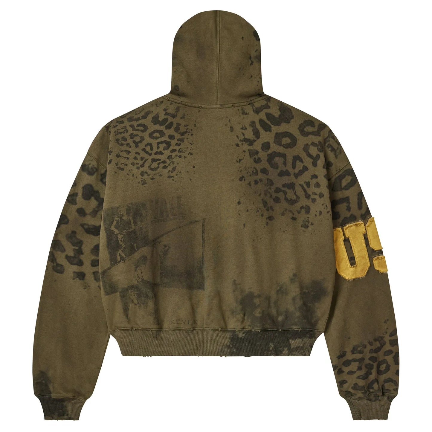 Vale Forever Safari Zip-Up Hoodie Olive