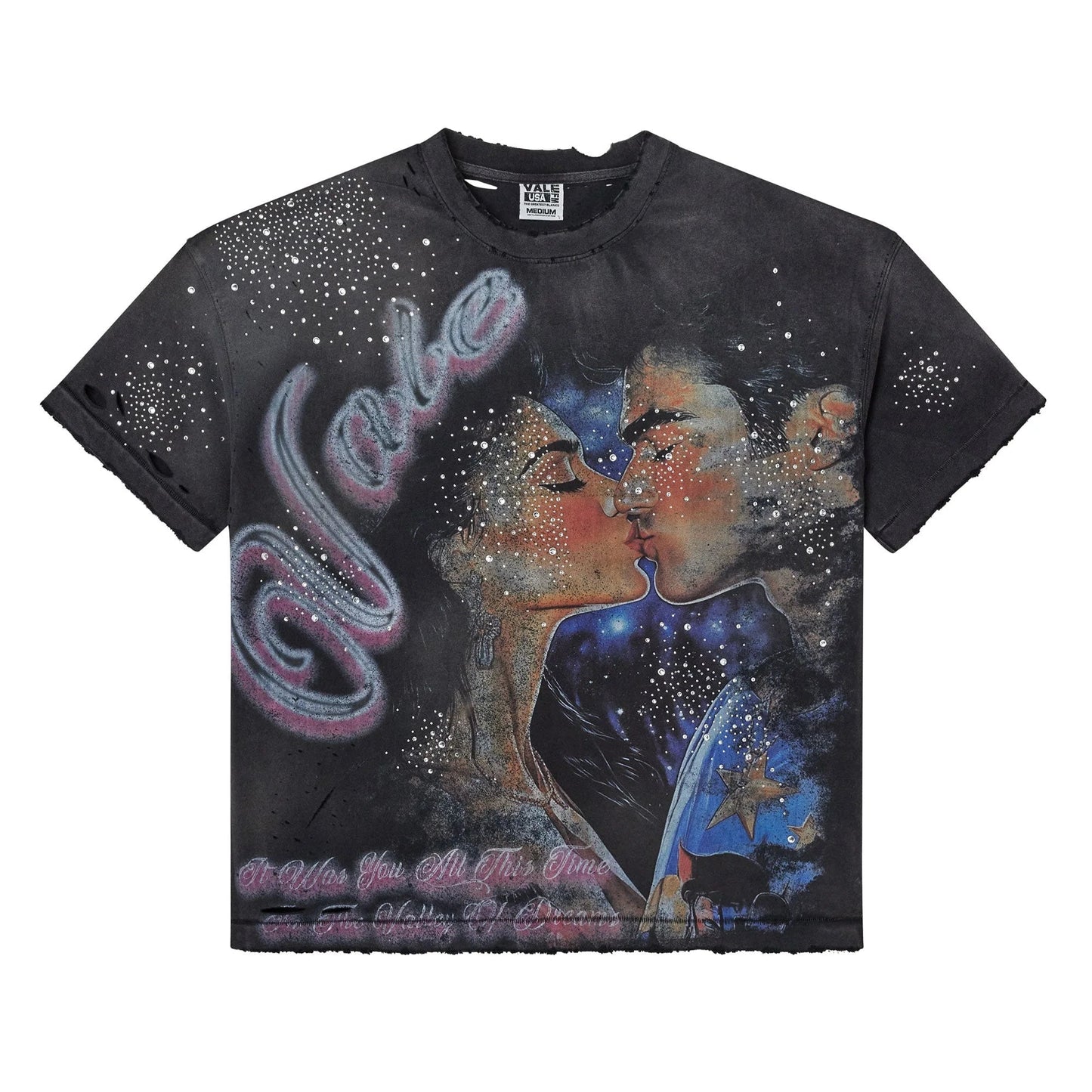 Vale Forever Fated Yours Bling Tee Black