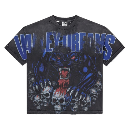 Vale Forever Big Panther Tee Washed Black