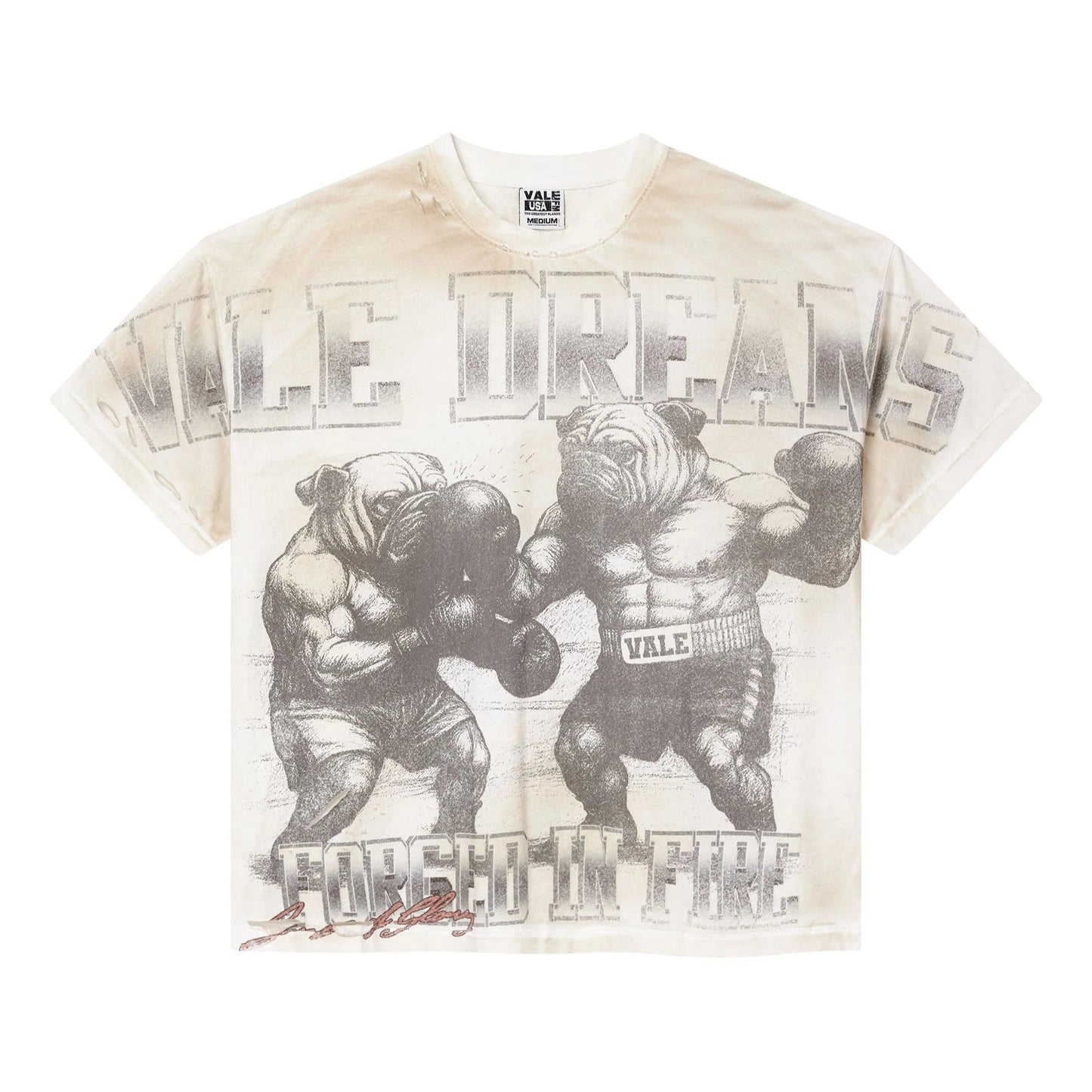 Vale Forever Forged Big Tee Off White