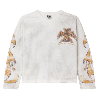 Vale Forever Reborn Thermal L/S T-Shirt White
