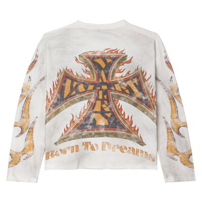 Vale Forever Reborn Thermal L/S T-Shirt White