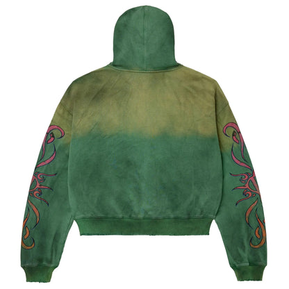 Vale Forever Inferno Zip-Up Hoodie Green