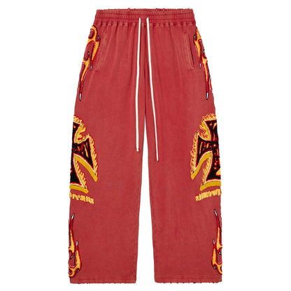 Vale Forever La Flare Sweats Red