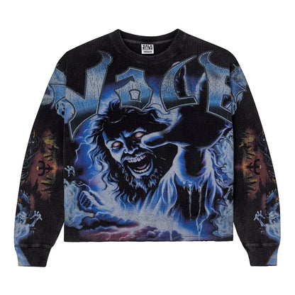 Vale Forever Fear Thermal L/S T-Shirt Black