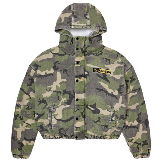 Vale Forever VA-1 Puffer Jacket Green Camo