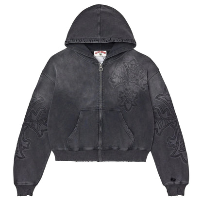 Vale Forever Carver Zip-Up Hoodie Black
