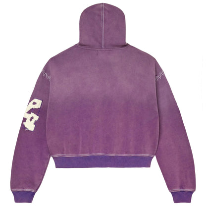 Vale Forever Religion Zip-Up Hoodie Purple