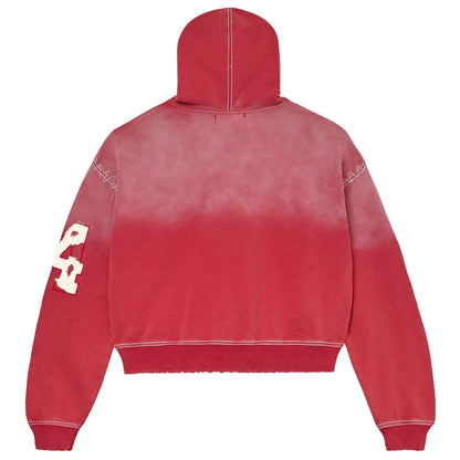 Vale Forever Religion Zip-Up Hoodie Burn Red