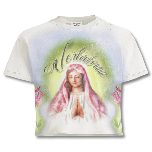 Vertabrae Crystal Sancta Tee Cream