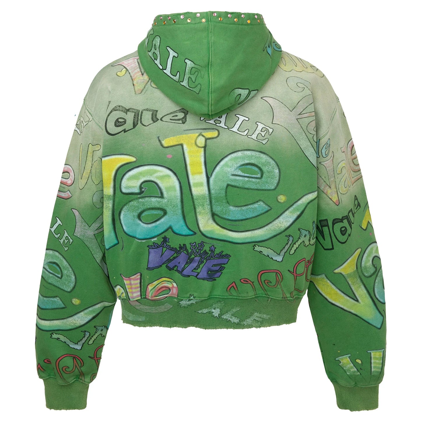 Vale Forever Spearmint Zip-Up Hoodie Green