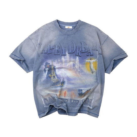 Vale Forever Can I See Heaven Tee Blue