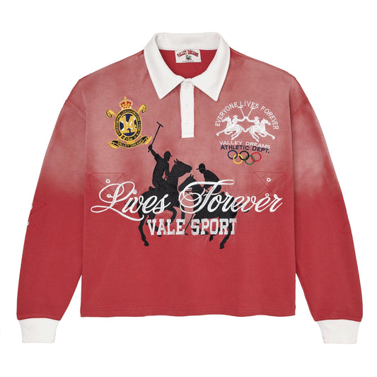 Vale Forever Rockefeller Rugby Red