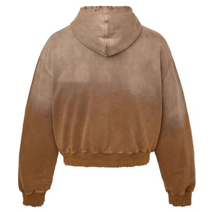 Vale Forever Vanderbilt Zip-Up Hoodie Brown
