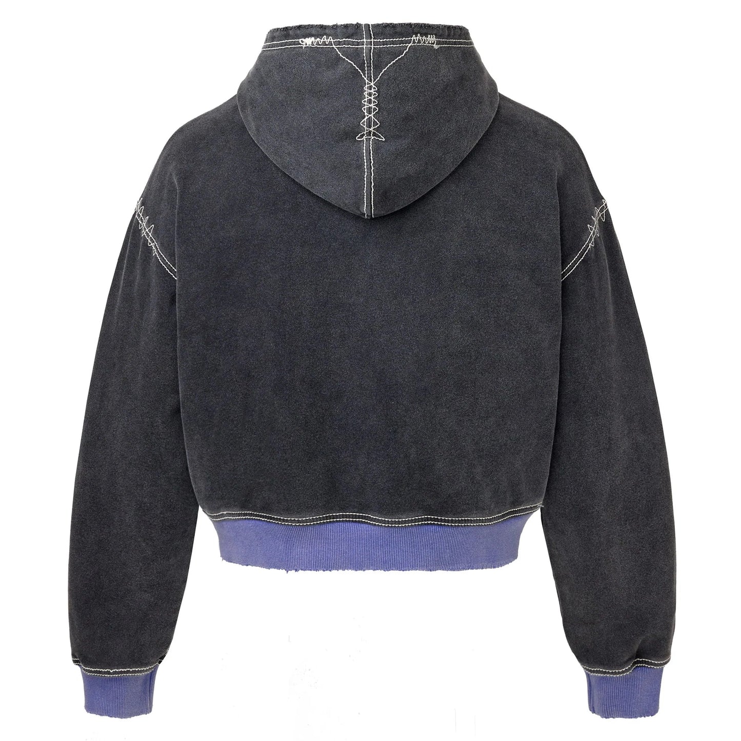 Vale Forever Hypnotiq Zip-Up Hoodie Black/Blue
