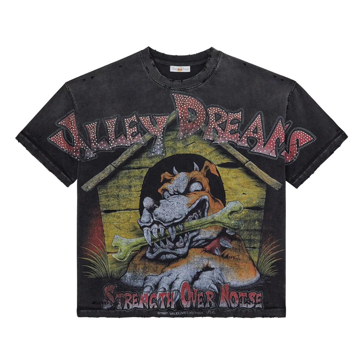 Vale Forever Doghouse Bling Tee Black