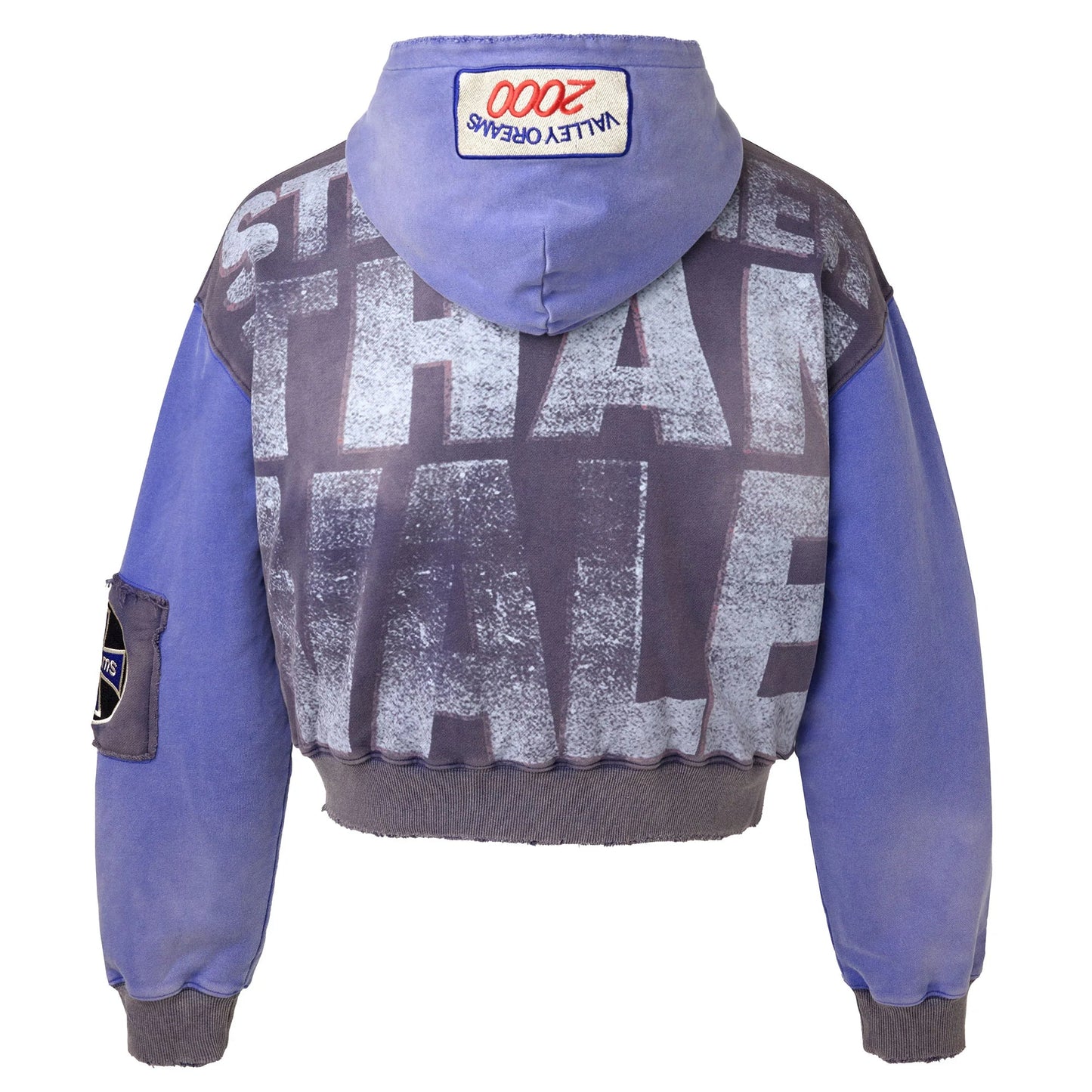 Vale Forever Queen Zip-Up Hoodie Blue