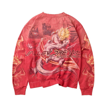 Vale Forever Budokai L/S T-Shirt Red