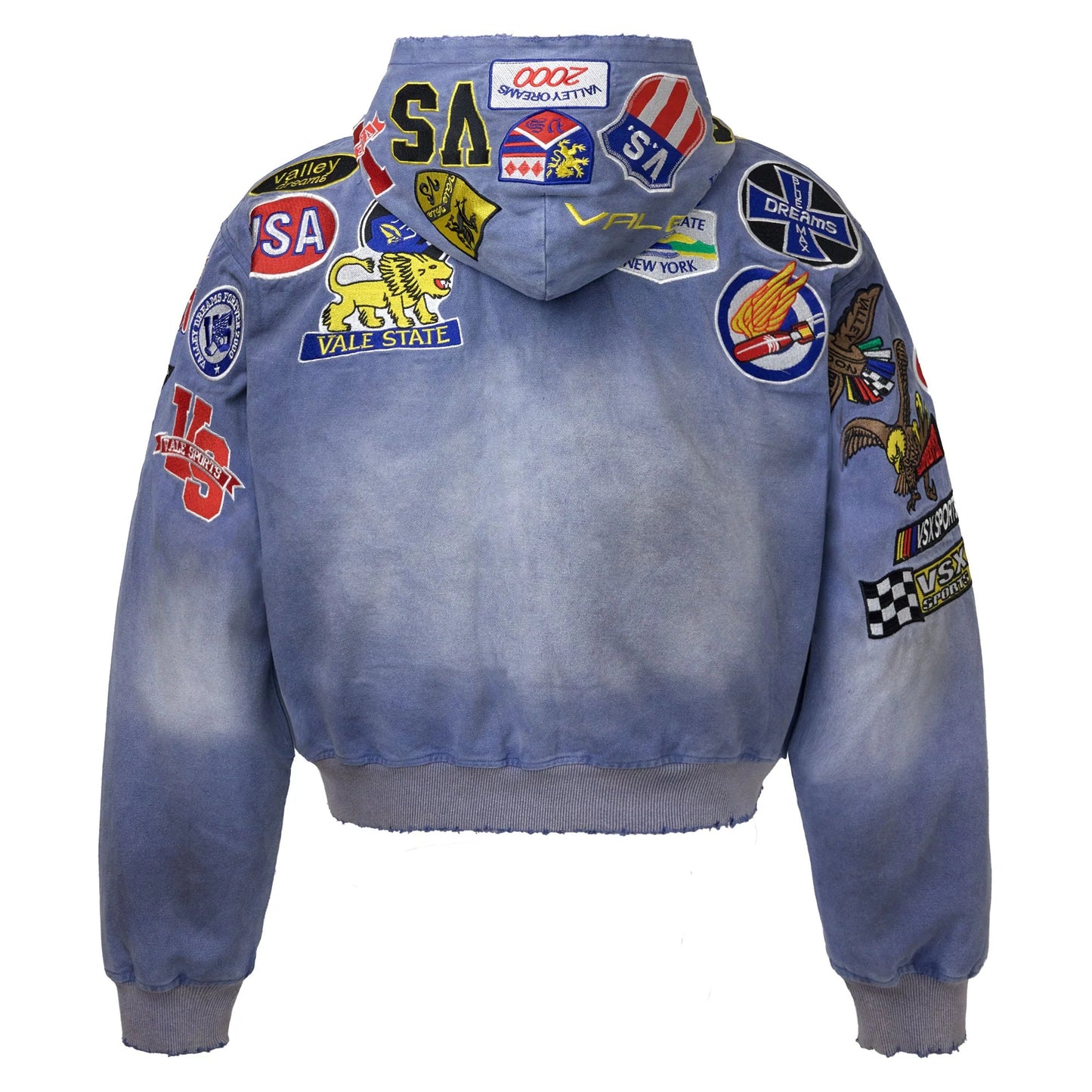 Vale Forever Passport Denim Jacket Blue