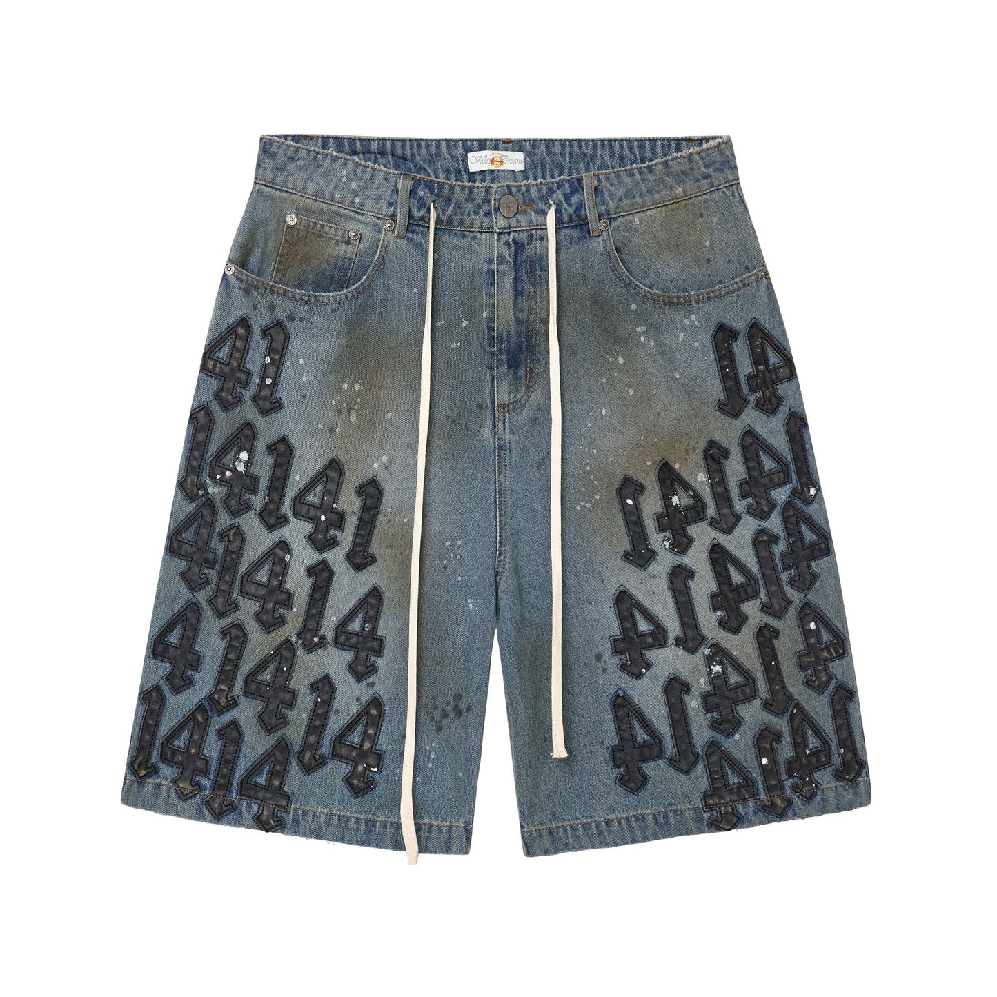 Vale Forever Black Charm Jorts Mid Wash