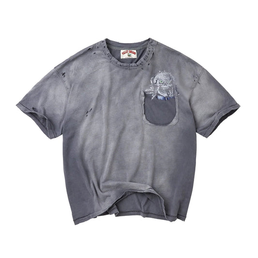Vale Forever Skullie Tee Grey