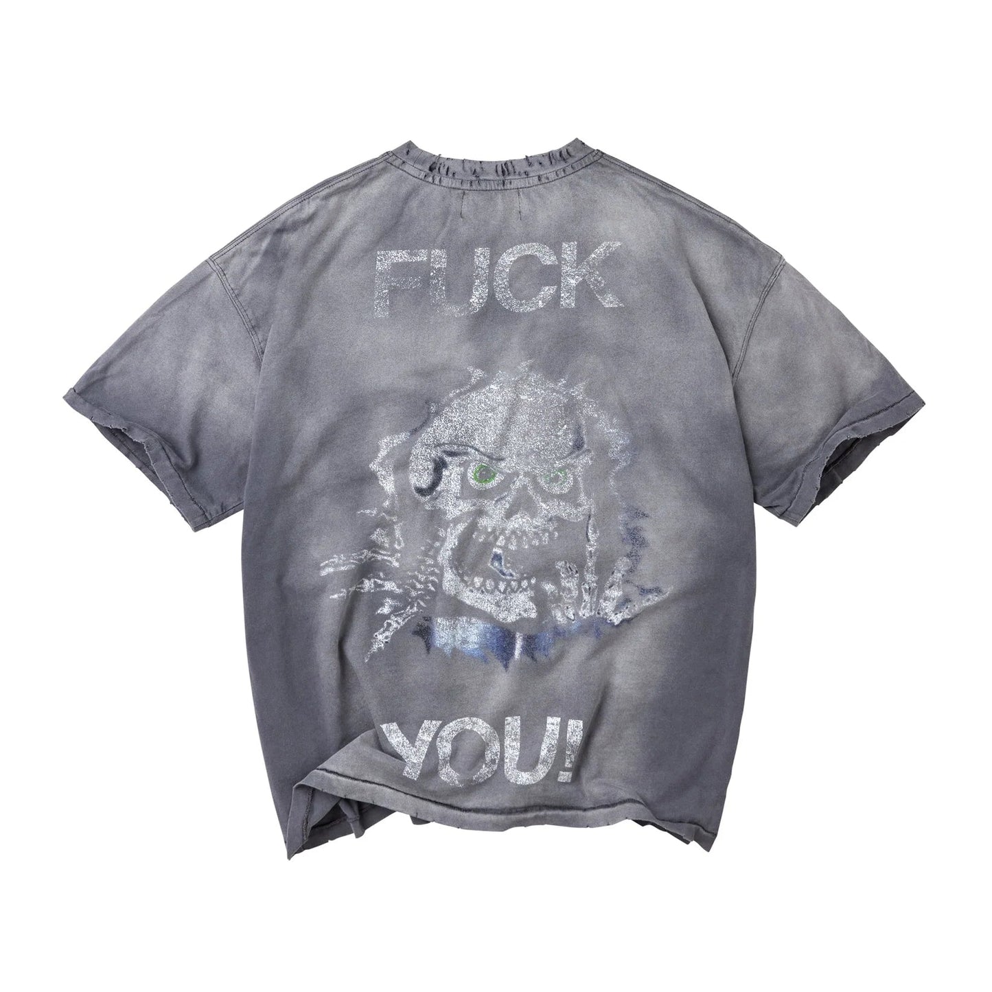 Vale Forever Skullie Tee Grey