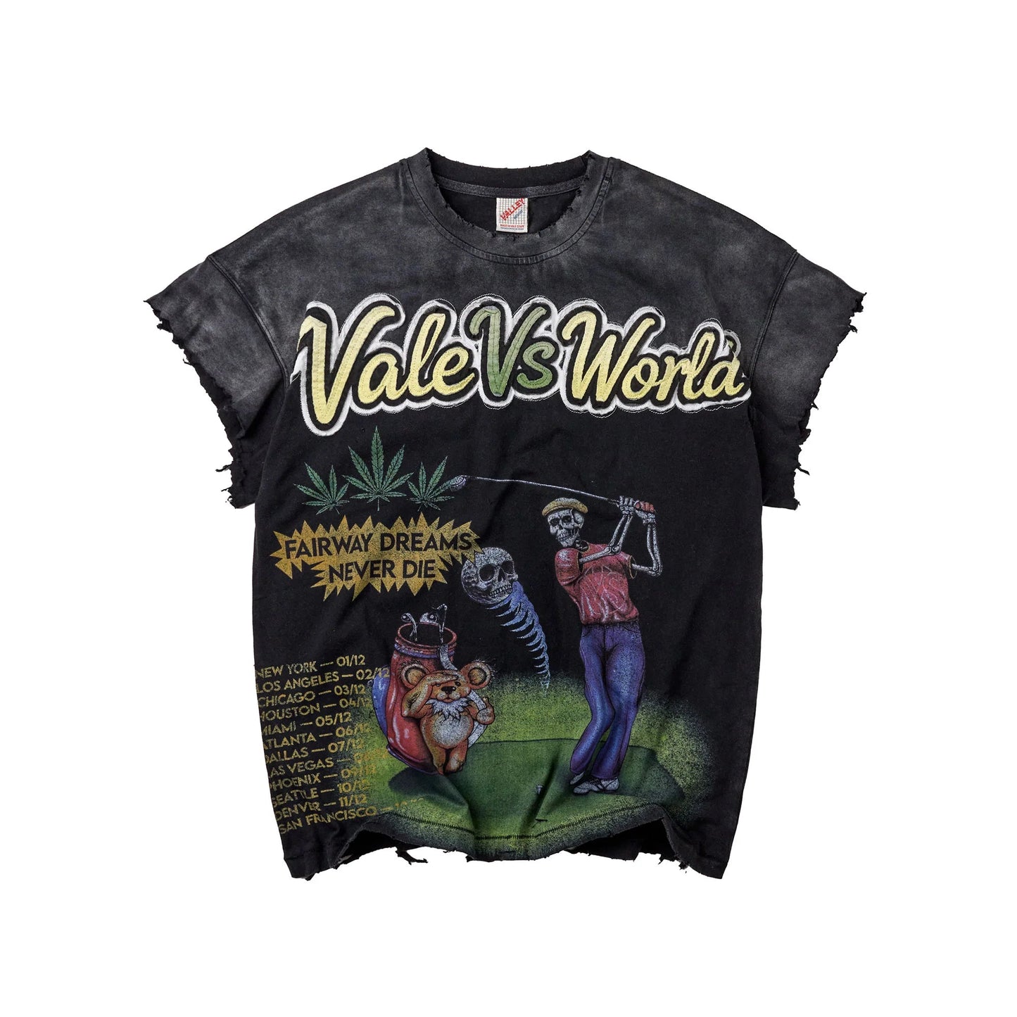 Vale Forever Tiger Hood Tank Black