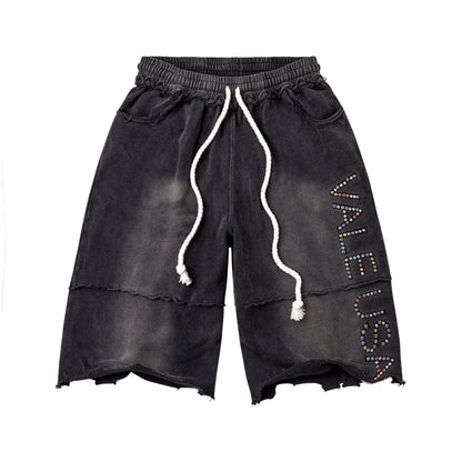 Vale Forever DIY Vale USA Sweat Shorts Black
