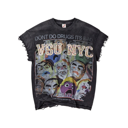 Vale Forever No Drugs Tank Black