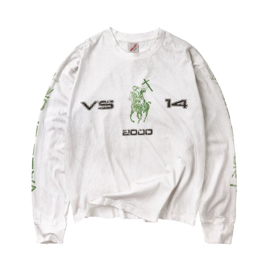 Vale Forever Crusader L/S T-Shirt Washed White